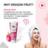 the beauty co Dragon Fruit Face Wash With Niacinamide and Hyaluronic Acid